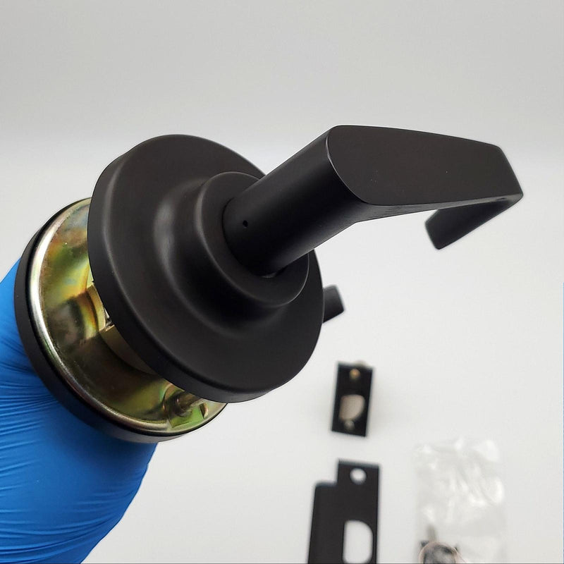 Dorma Door Lever Passage Latch Oiled Bronze 2-3/4" Backset CL710 LRC 613 3