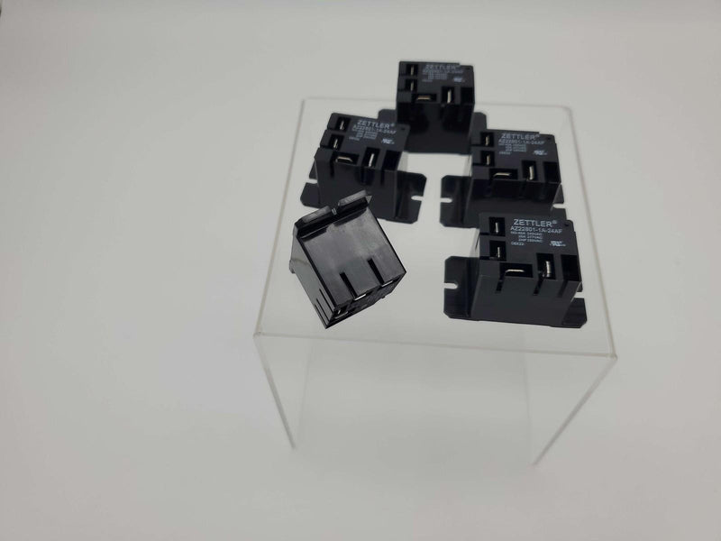Zettler AZ22801-1A-24AF Mini Power Relays 40A 24V SPST Chasis Mount Pack of 5 4