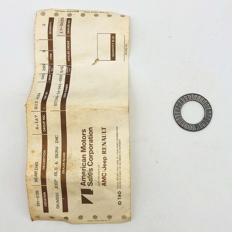 AMC Jeep 8134034 Needle Bearing for Gear Train OEM NOS 1981-86 T4 Trans Loose 1