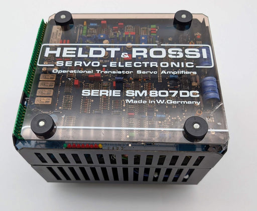 Heldt & Rossi 807E 750-100 Operational Transistor Servo Drive Amplifier SM807DC 1