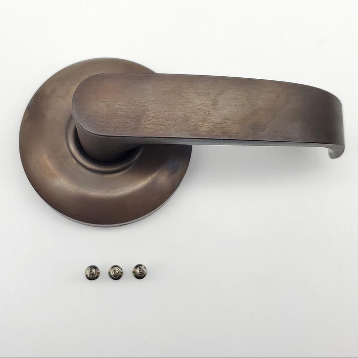 Sargent Door Lever Single Pull Oiled Bronze Dummy Trim 65U93 KL 10B 7