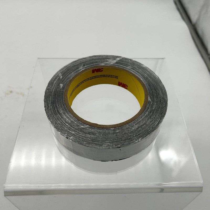 3M 34383 Silver Aluminum Foil Tape Self Wound 1in x 60yd 4.5 mil Thick 1 Roll 8
