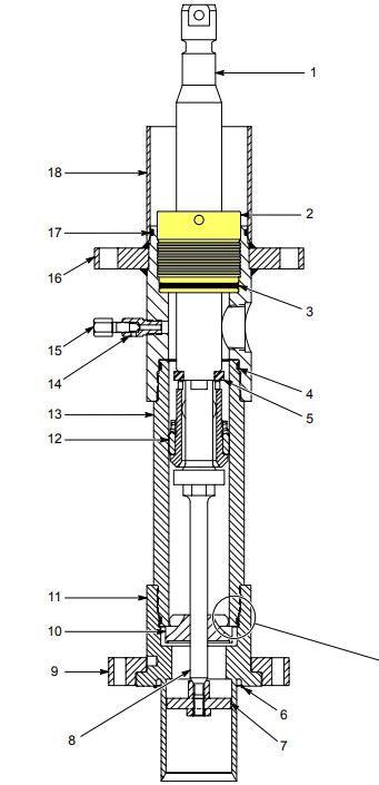 Nordson 239819 Pump Gland Assembly Replacement Kit Some Nordson CP Pumps 2