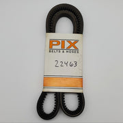 Pix 22463 Cogged Belt 0.7" Width 46.89" Length V-Belt 1