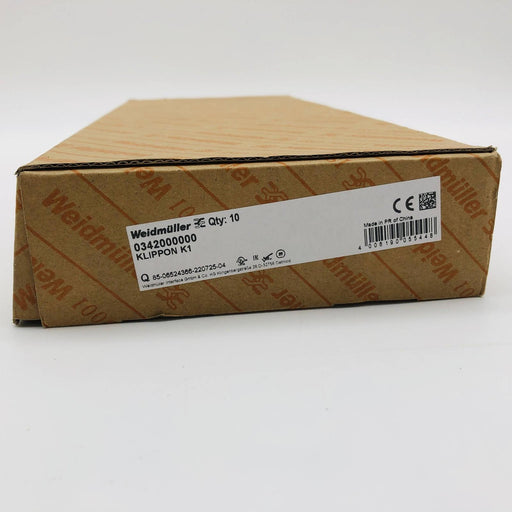 10pk Weidmuller 0342000000 Aluminum Enclosure Empty Housing Klippon K1 2