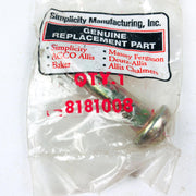 Simplicity 8181008 Pin Round Head Drilled .5 OEM NOS Replaced by 1729275SM 4