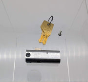 CompX C8046 File Cabinet Lock Bright Chrome 2" Len for Shaw Walker Keyed Alike 1