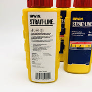 Irwin 64902 Red Marking Chalk Refill 8oz Number 3 Permanency Lot of 5 Bottles 3