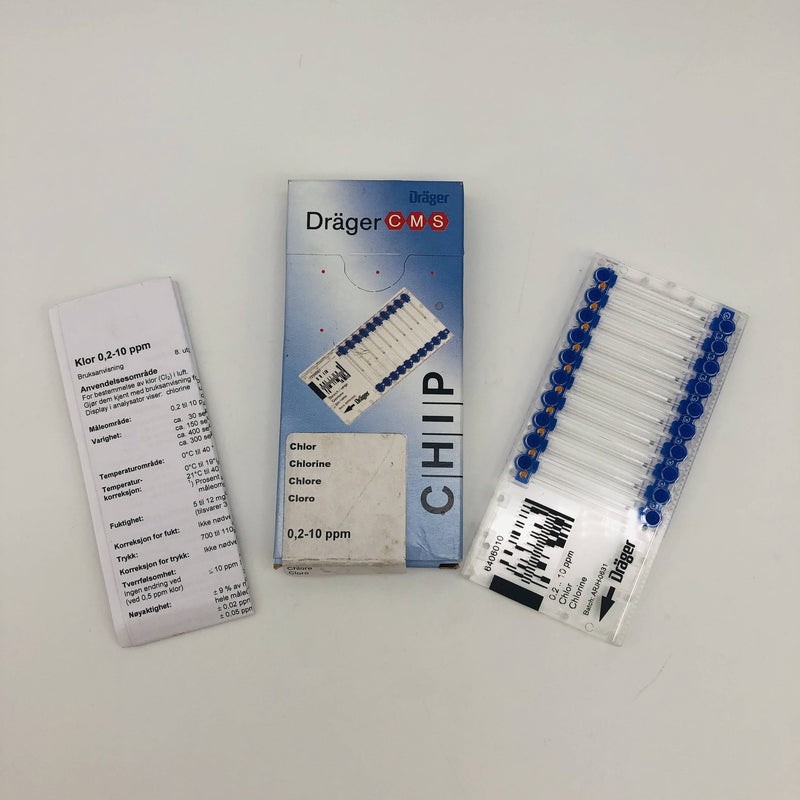 Draeger 6406010 Detector Chip Chlorine CMS 0.2- 10 PPM For CMS 9
