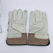 Magid TB525E Work Gloves Sz Medium Grain Leather Palm Wing Thumb PE Cuff 12 Pair 4