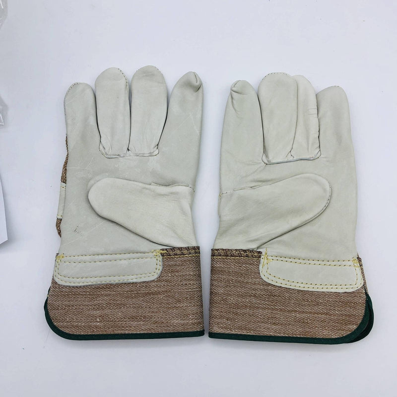 Magid TB525E Work Gloves Sz Medium Grain Leather Palm Wing Thumb PE Cuff 12 Pair 4