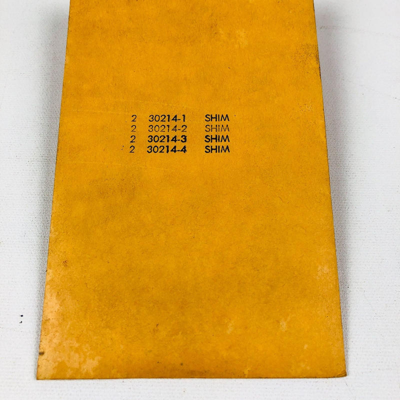 Differential Carrier Shim Kit 30214-1 30214-2 30214-3 30214-4 New Old Stock NOS 2