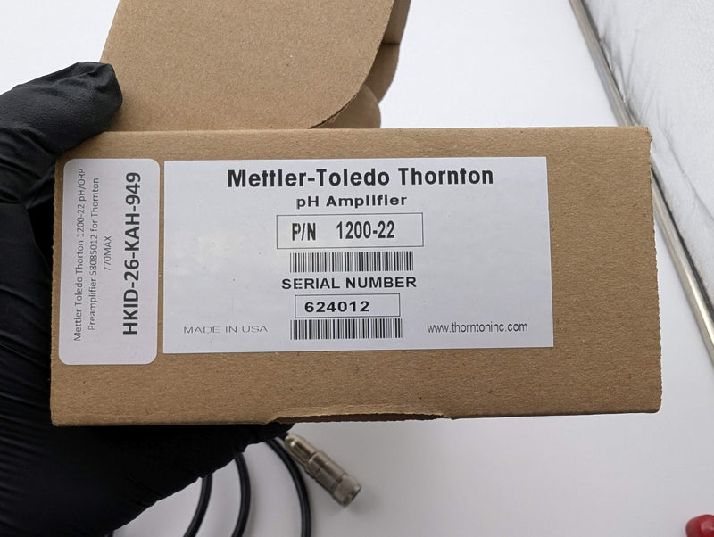 Mettler Toledo Thorton 1200-22 pH/ORP Preamplifier 58085012 for Thornton 770MAX