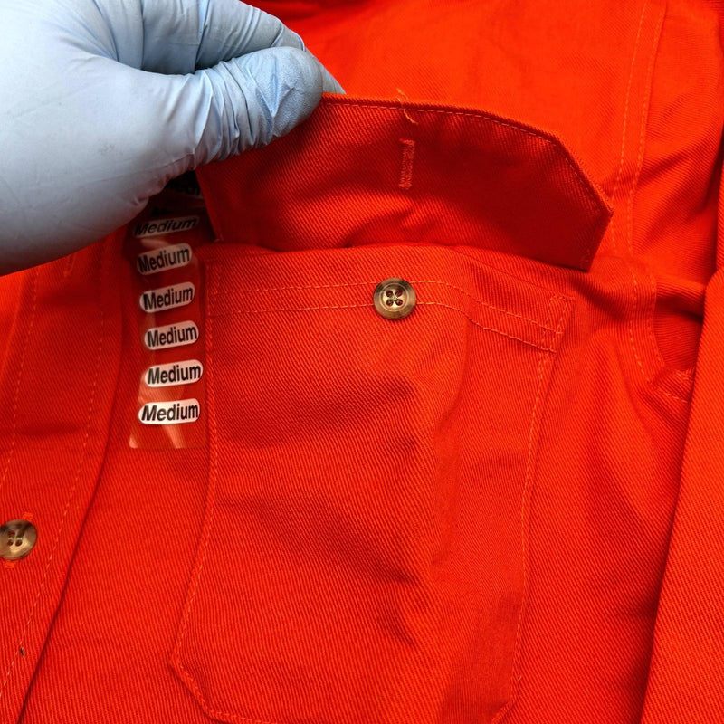National Safety Apparel Flame Resistant Shirt Medium 9oz Orange SHROU007MDRG 9