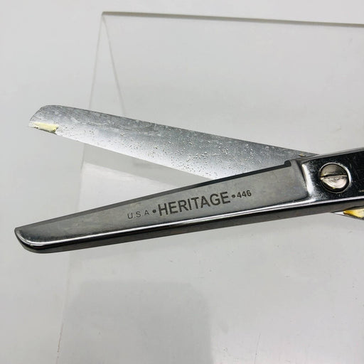Klein Tools 446HC Scissors Safety Scissors Cutting 6-Inch Made in USA Heritage 2