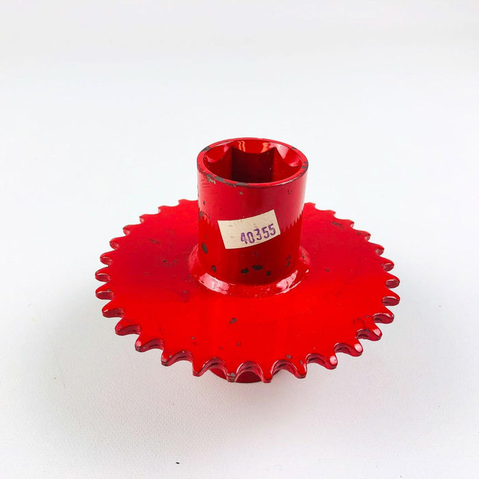 Snapper 40355 Hub Sprocket OEM NOS Replaced by 7040355YP Red 10