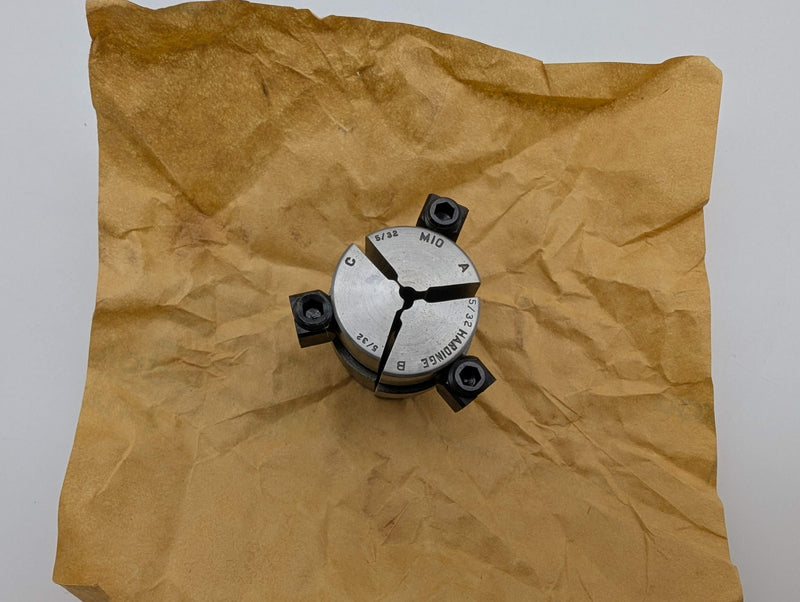Hardinge M10 5/32" Round Smooth Collet Pads 3-Segment for M10 Collet