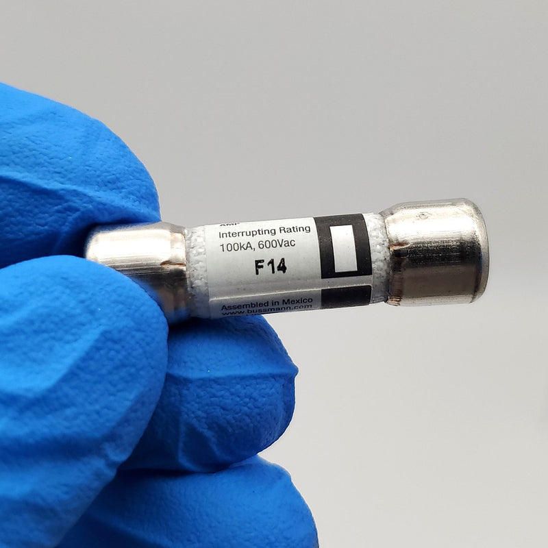 Bussmann KTK-1 Fuses 1A 600V Fast Acting Melamine Pack of 10 3