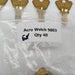 5x Acro Welch 9803 Key Blanks WE1 Keyway Brass 5 Pin USA Made 4