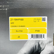 Mirka 21-104-P100 Sandpaper Sheet Waterproof 9 x 11 Wet/Dry 100 Grit Pk of 25 3