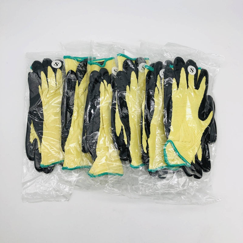 PIP 09-K1400 G-Tek Work Glove Size Small Nitrile Palm Seamless Knit 6 Pairs 7