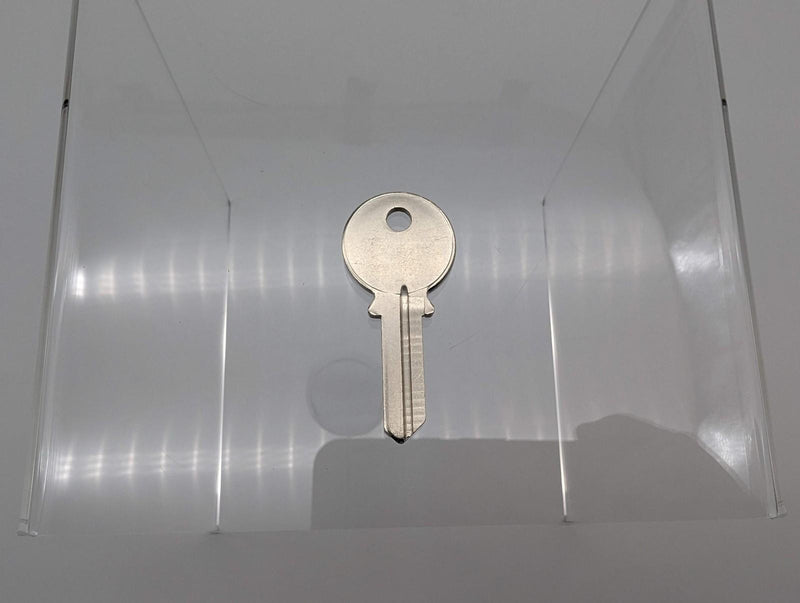 5x Ilco 1096L / EL3 Key Blanks for Some Elgin Locks Nickel Plated 2