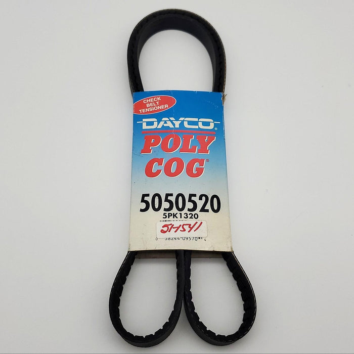 Dayco 5050520 Serpentine Belt 0.7" Width 53" Length Poly Cog 1