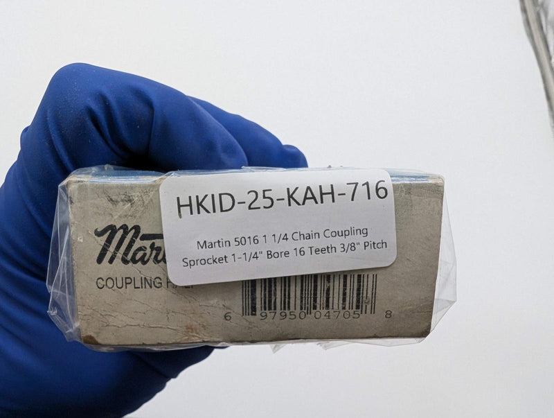 Martin 5016 1 1/4 Chain Coupling Sprocket 1-1/4" Bore 16 Teeth 3/8" Pitch 5