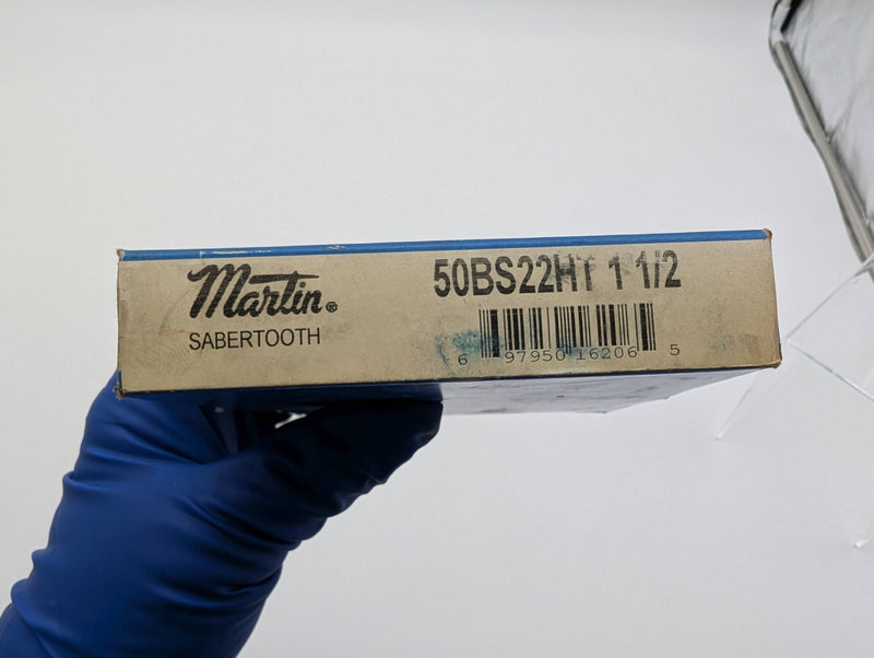 Martin 50BS22HT 1 1/2 Roller Chain Sprocket 1-1/2" Bore 22 Teeth 5/8" Pitch 4