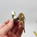 Kekab Cabinet Lock Replacement Cam Lock & 2 Keys Keyed AL01 Fits Most Cabinets 1