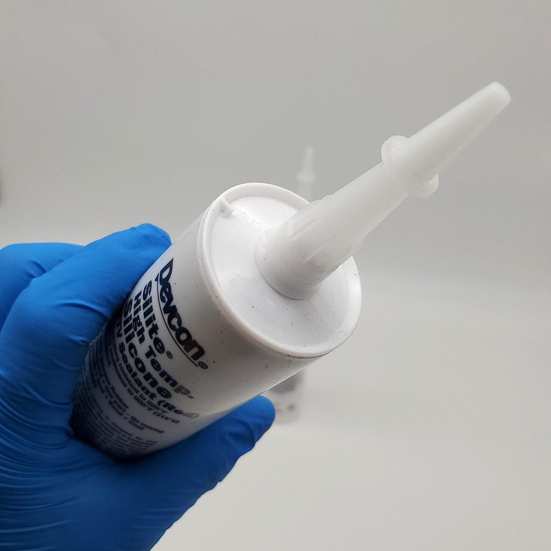 Devcon Silicone RTV Sealant High Temperature Red 10.1 Cartridges Pack of 2 6