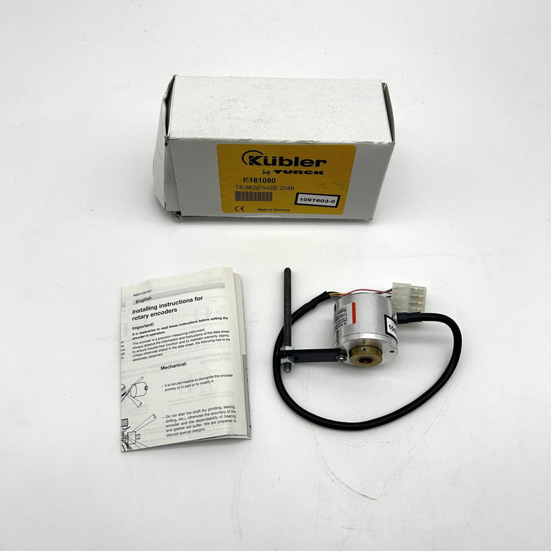 Kubler By Turck K181080 Incremental Encoder T8.3620.542E.2048 Daifuku 1097603-0 11