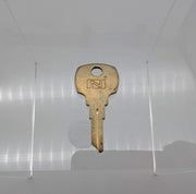 10x National D8771 Key Blanks for National Cabinet Locks Brass 1