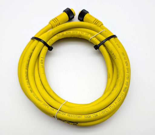 Woodhead 114020C01F120 Quick Connect Sensor Cable 4 Pin Male to Female 12 Feet 1