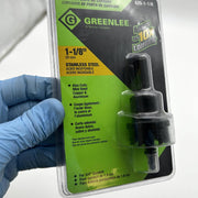 Greenlee 38328 Hole Cutter 625-1-1/8 Carbide Tipped 1/2" Shank 1-1/8" Hole Size 2