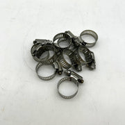 DuPage 47853 Hose Clamp 9/16"-1-1/16" Adjustable Worm Drive 316SS B10HSPX 9/Pkg 5