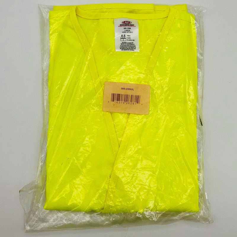 PIP 305-2200-L Safety Vest Size L ANSI Type R Class 2 AR/FR Hi Visibility Yellow 1