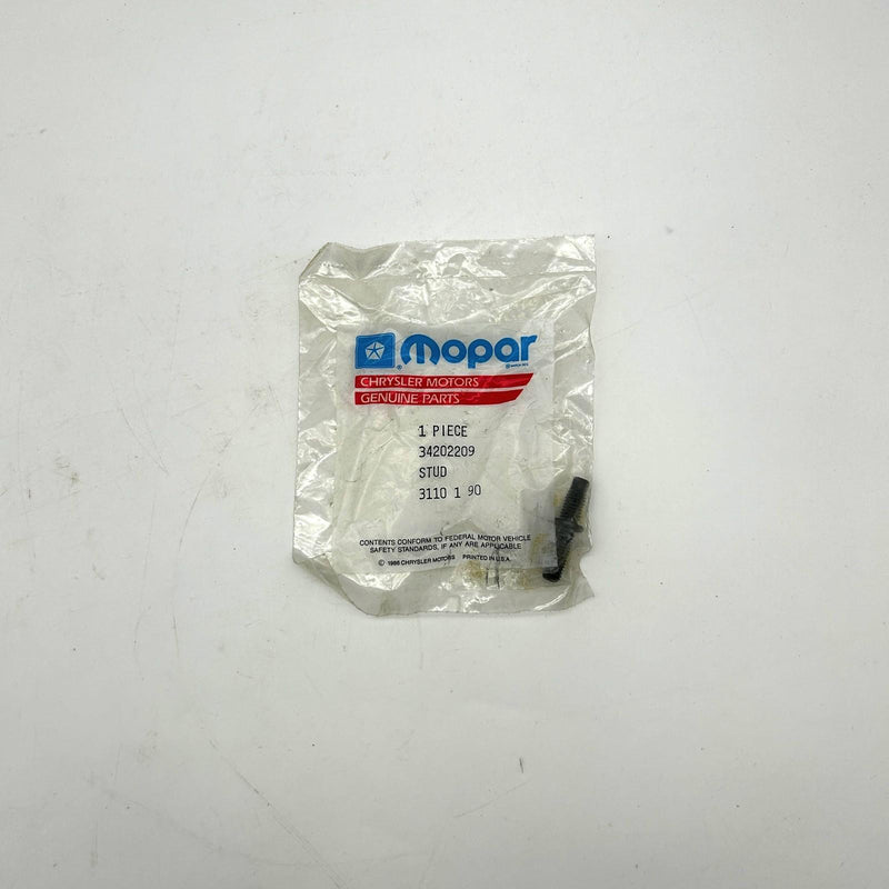 Mopar 34202209 Stud for Bucket Seats Track OEM NOS 88-90 Jeep Loose No Pkg