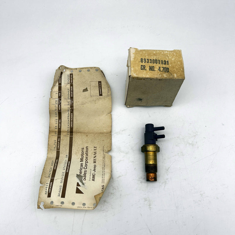 AMC Jeep 33001131 Vacuum Switch for Emission Controls OEM NOS 1984 Open