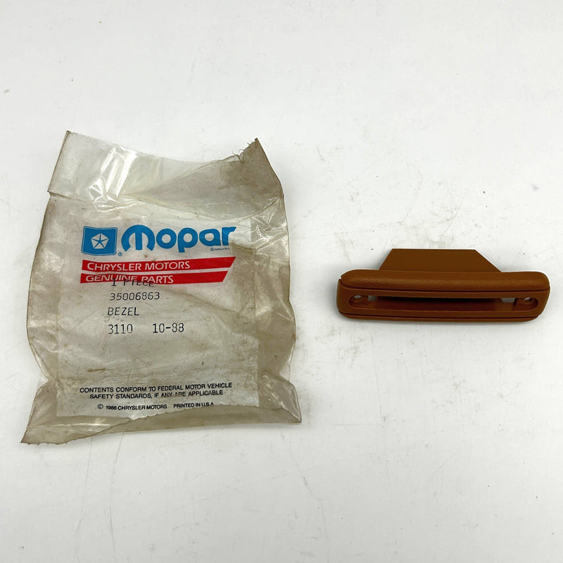 Mopar 35006863 Bezel Back Lever P. A. R. 1987-89 OEM NOS Open 1