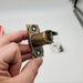Schlage Door Lever Privacy Lock Bright Brass LEV 2-3/4" Backset A40S 605 5