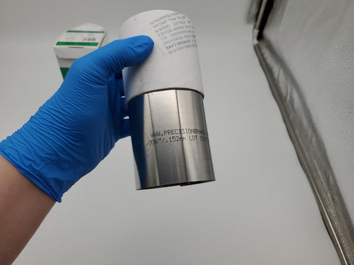 6" x 100" Steel Shim .006 Gauge .152MM Cold Rolled Precision Brands 16A6 / 16345 2