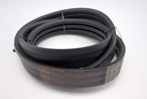 Gates 3/B100 Belt 3 Strand 5/8" W Per 103" L 13/32" T Hi-Power II PowerBand Belt 1
