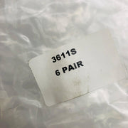 MCR Safety 3611S Drivers Glove Sz Small Goatskin Leather Keystone Thumb 6 Pairs 2