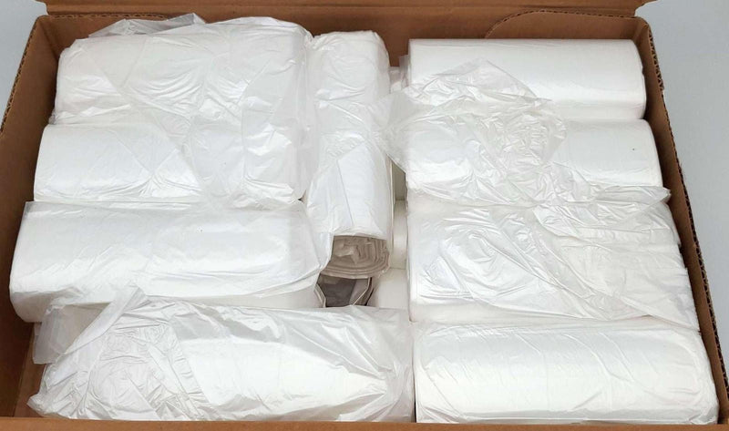 Versapro 12-16 Gallon Garbage Bag Can Liners 24in x 33in 6 Micron Pack of 1000 1