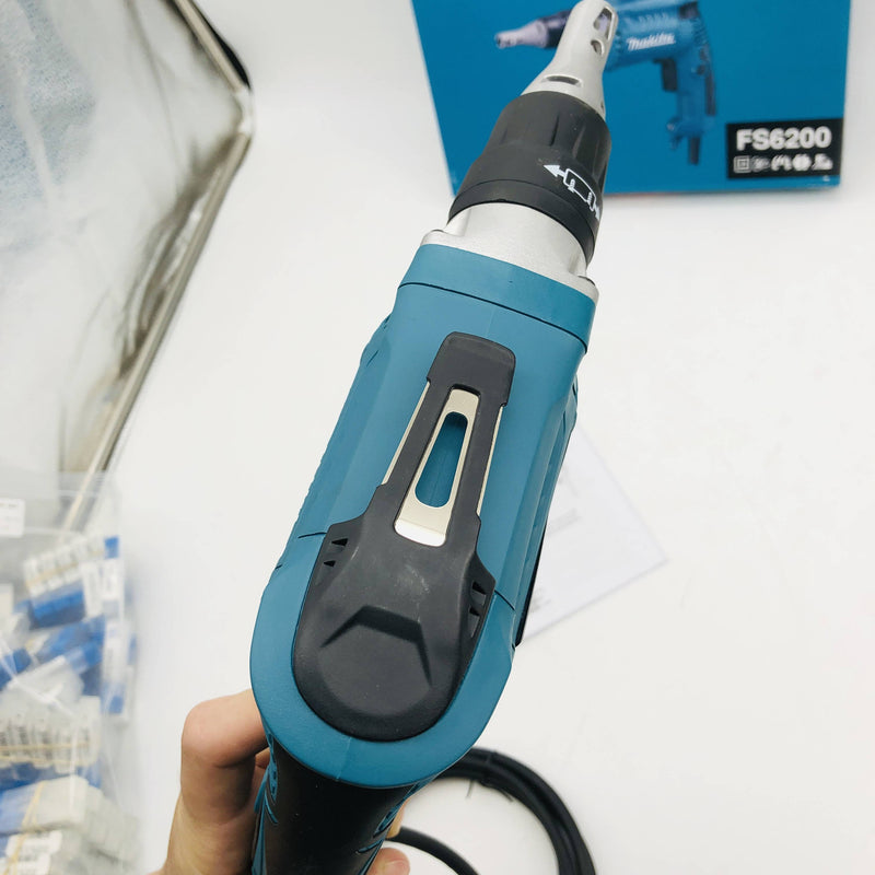Makita FS6200 Drywall Screwdriver Screw Gun 6000 RPM Corded 1/4in Chuck Hex 6A 8