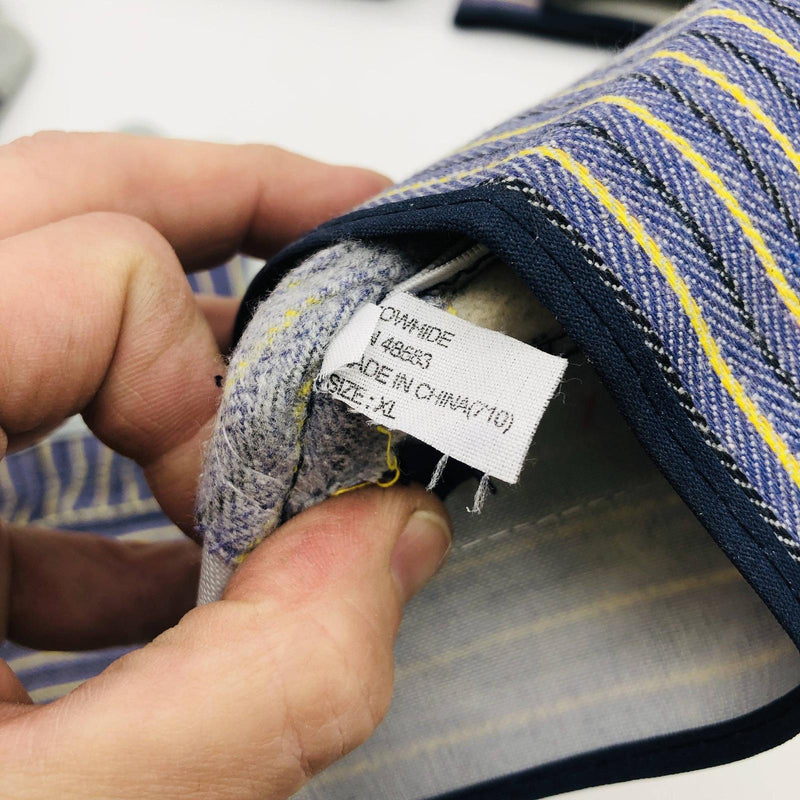 MCR Safety 1400 Split Leather Palm Work Gloves Size XL Safety Cuff 2.5"L 6 Pair 2