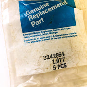 AMC Jeep 3242864 Valve Stem Seal Plastic OEM New Old Stock NOS Loose No Pkg 2