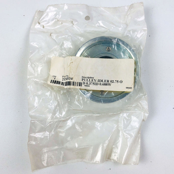 Simplicity 2154534 Idler Pulley 2.75OD .375ID .688W OEM NOS Replcd 2154534SM 1