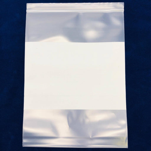 Box Partners PB4028 Reclosable Poly Bag 9x12 6 Mil White Block Pack of 100 1